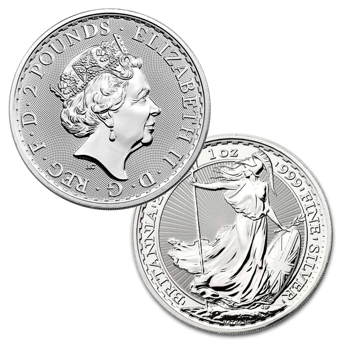 Britannia sølv 1 oz