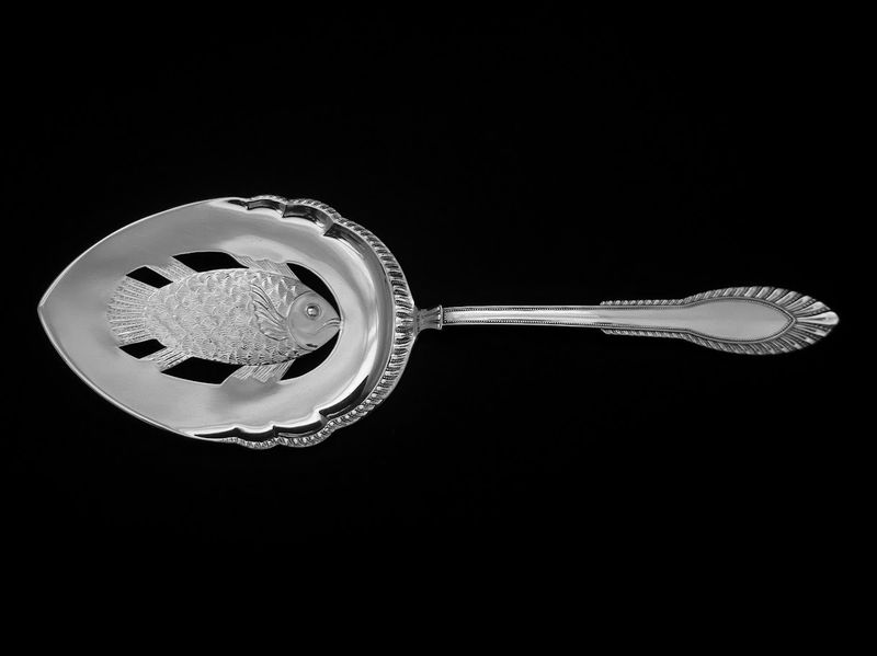Gildesølv fiskespade