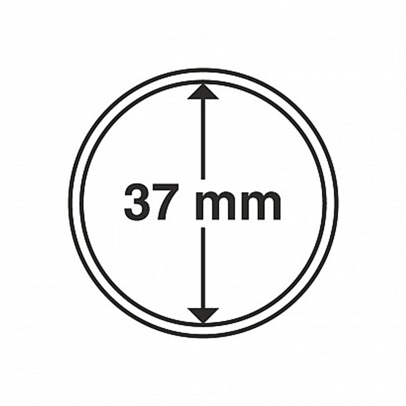 Myntkapsler runde - 10 stk