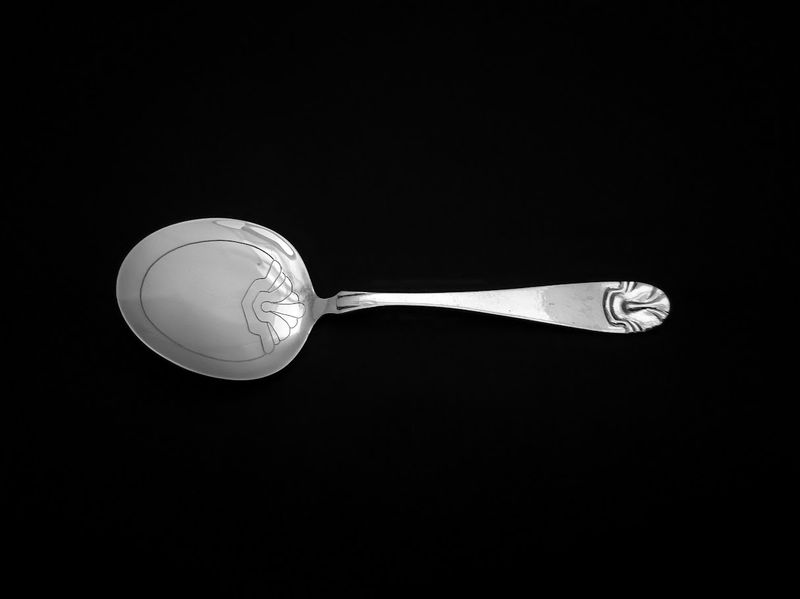 Hamret skjell tomatspade