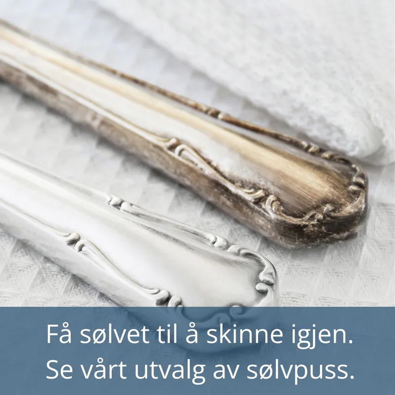 sølvpuss pusse sølv pussemidler